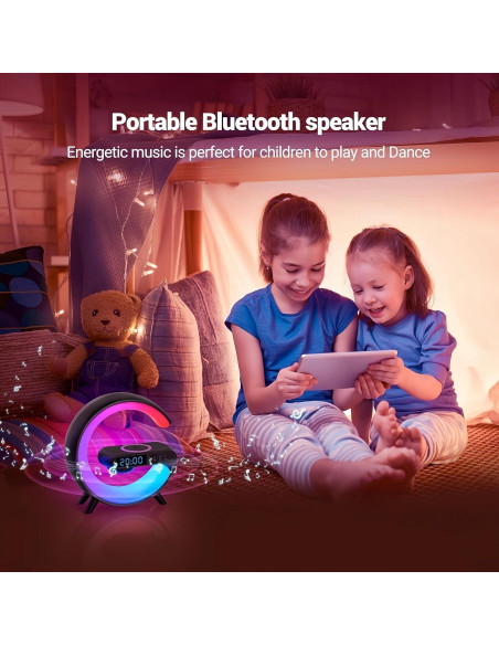 Lámpara de Mesa LED Treligate G6 con Cargador Inalámbrico