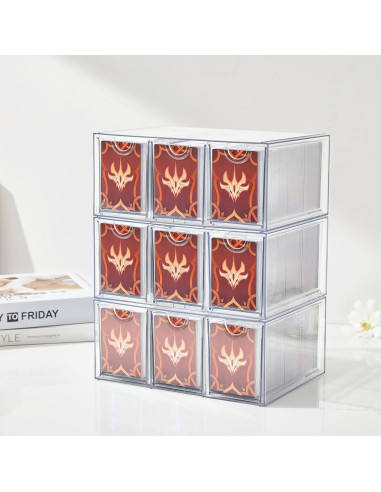 Caja de Almacenamiento DEEIF para Cartas de Comercio 6 Cajones