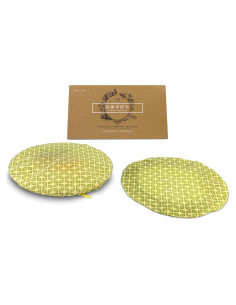 Envoltura de Alimentos de Cera de Abeja Wrap Cap - Verde 31cm