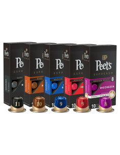 Cápsulas de Espresso Peet's Coffee - Variedad 50 Unidades