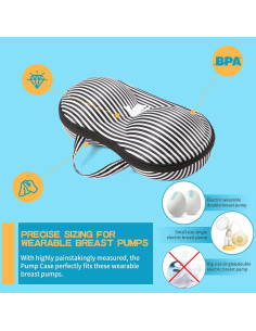 Bolsa para Extractor de Leche Portátil GOGOSO 30.99x17.02 cm 2