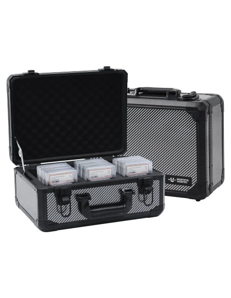 Caja de Almacenamiento de Tarjetas UHZBTEC Fibra de Carbono 36x28x18 cm