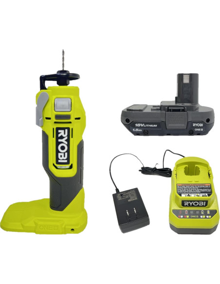 Kit de Herramienta de Corte RYOBI 18V con Batería 1.5 Ah y Cargador