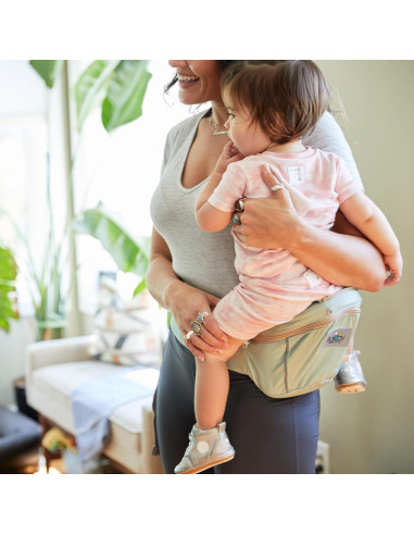 Portabebés ergonómico Baby Bells Ring 6 en 1 con almacenamiento