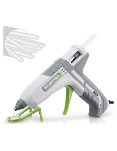 Pistola de Pegamento Caliente WORKPRO 60/100W + 10 Barras 11mm