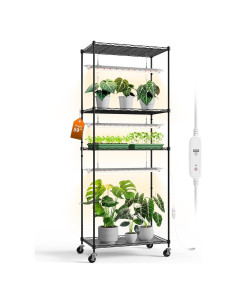 Estante para Plantas Bstrip con Luz de Crecimiento 72W 150cm