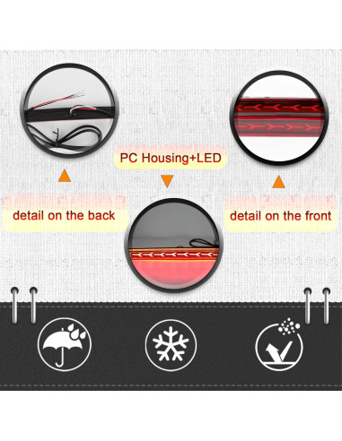 Kit de luces traseras LED para Toyota Corolla Hatchback 2019-2025