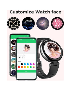 Reloj Inteligente SHANG WING Lynn para Mujeres - Fitness, Llamadas, Monitor Cardíaco, Impermeable 2