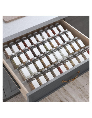 Organizador de Especias Antimbee 8 Piezas Expandible 33-66 cm