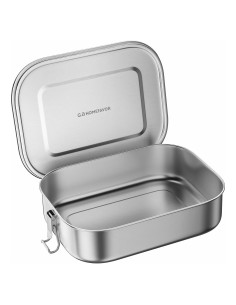 Caja de Almuerzo de Acero Inoxidable G.a HOMEFAVOR 1200 ml