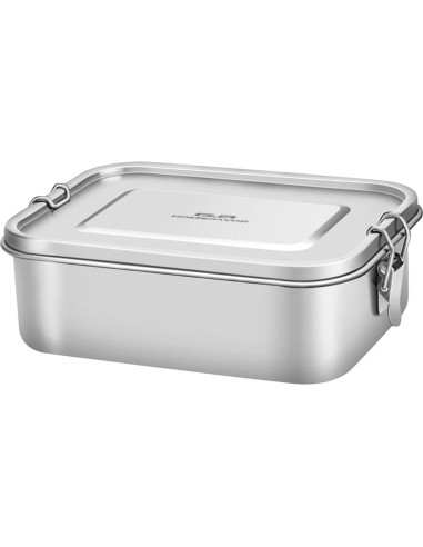 Caja de Almuerzo de Acero Inoxidable G.a HOMEFAVOR 1200 ml