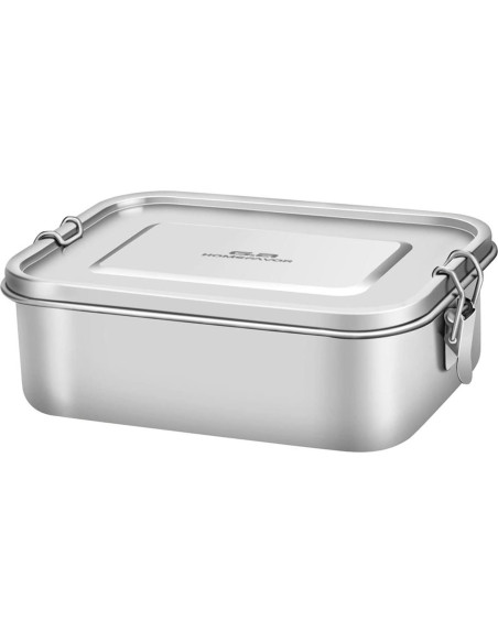 Caja de Almuerzo de Acero Inoxidable G.a HOMEFAVOR 1200 ml