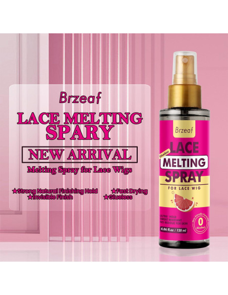Spray Derretidor para Pelucas de Encaje OL 120ml - Secado Rápido