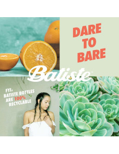 Champú Seco Batiste Bare 3 Piezas 200ml - Refrescante 2