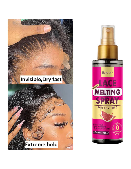 Spray Derretidor para Pelucas de Encaje OL 120ml - Secado Rápido
