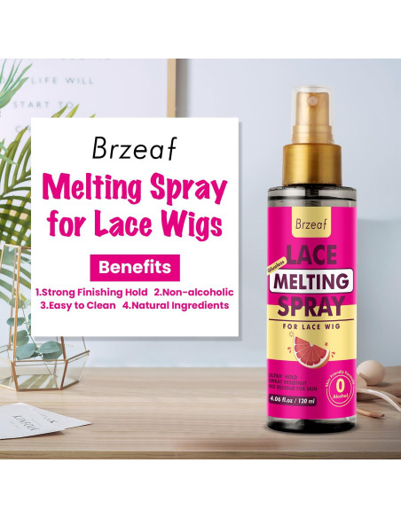 Spray Derretidor para Pelucas de Encaje OL 120ml - Secado Rápido