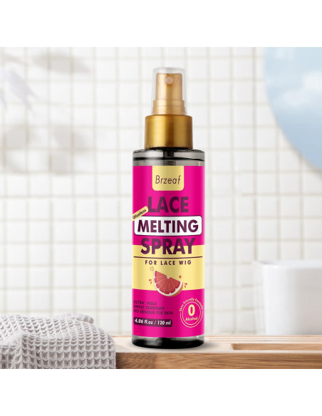 Spray Derretidor para Pelucas de Encaje OL 120ml - Secado Rápido