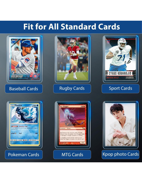 200 Fundas para Cartas PJU - 100 Top Loaders + 100 Fundas Suaves