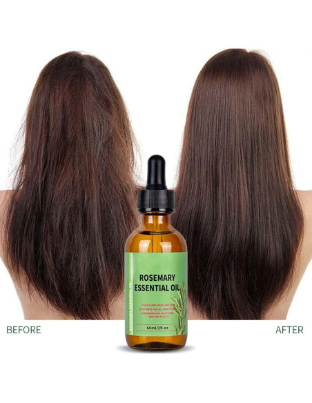 Aceite de Romero Orgánico LABJD 47.6 ml para Crecimiento Cabello