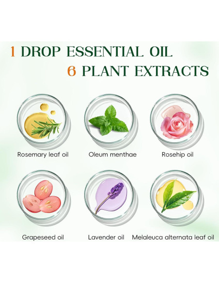 Aceite de Romero Orgánico LABJD 47.6 ml para Crecimiento Cabello