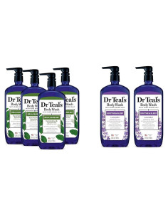 Gel de Baño Dr Teal's Eucalipto y Menta 4x720 ml