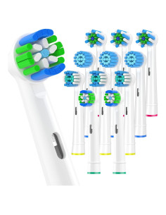 Cabezas de cepillo de dientes Oral B AOBAMA 12 piezas blanco