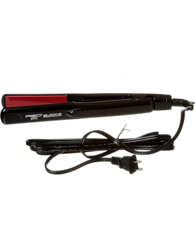 Plancha de Pelo Pro Kiss 1 Pulgada Roja con Silicona