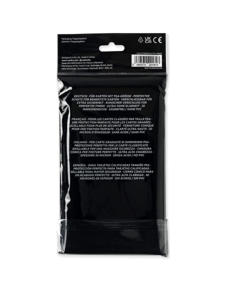Fundas para Tarjetas Graduadas Vault X PSA - Paquete de 100
