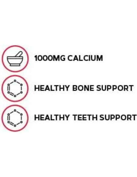 Citrato de Calcio GNC 1000 mg 180 Tabletas Vegetarianas