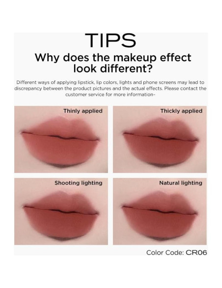 Lápiz Labial Mate COLORKEY CO03 Té de Leche de Coco 2.5g