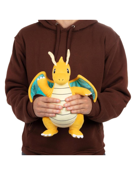 Peluche Pokémon Dragonite 30 cm - Licencia Oficial Jazwares