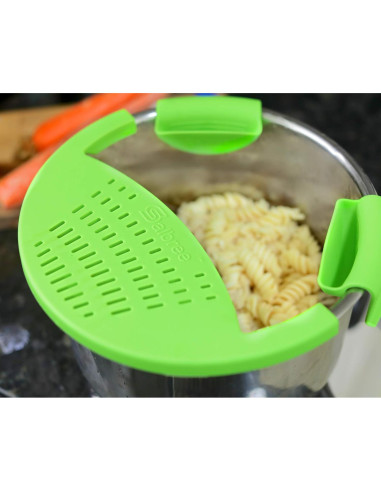 Colador de Silicona Salbree para Olla a Presión 6qt Verde