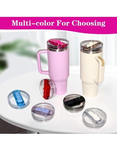 Tapa de paja abatible Gestarich para vaso Stanley 40 OZ