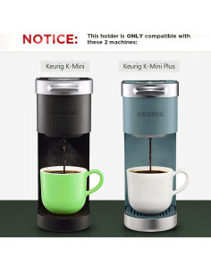 Organizador de K Cups Acrílico GALVANOX para Keurig K-Mini 2