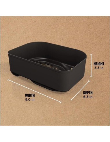 Canasta Crisper Combo Ninja Woodfire 2.5L Antiadherente