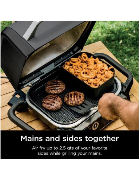 Canasta Crisper Combo Ninja Woodfire 2.5L Antiadherente