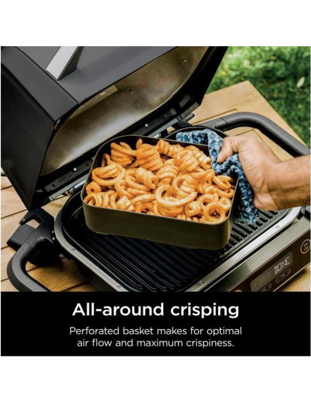 Canasta Crisper Combo Ninja Woodfire 2.5L Antiadherente