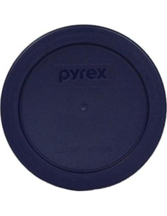 Cubiertas Redondas Azules Pyrex 7200-PC 3-Pack 2 Tazas 2