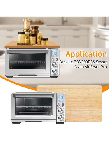 Tabla de Cortar de Bambú GCQFZ para Horno Breville BOV900BSS