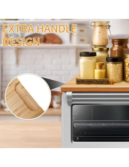 Tabla de Cortar de Bambú GCQFZ para Horno Breville BOV900BSS