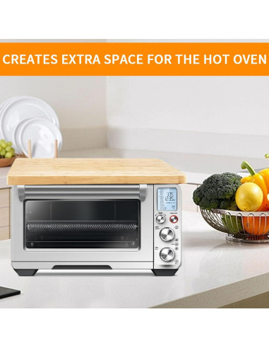 Tabla de Cortar de Bambú GCQFZ para Horno Breville BOV900BSS