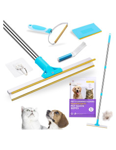 Rastrillo para Alfombra SRG - Juego 5 Piezas para Pelo de Mascotas