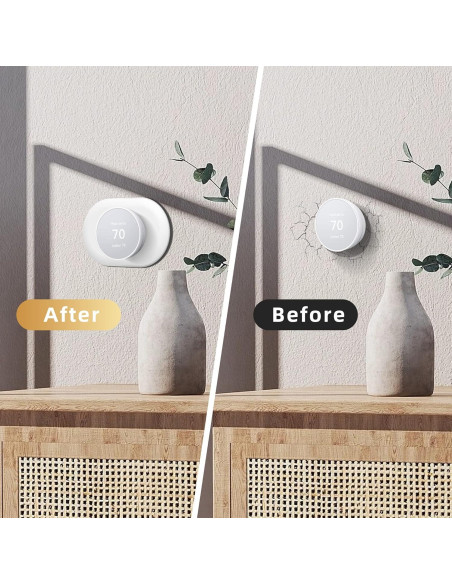 Cubierta de Pared para Termostato Nest 2020 Alerktify Nieve