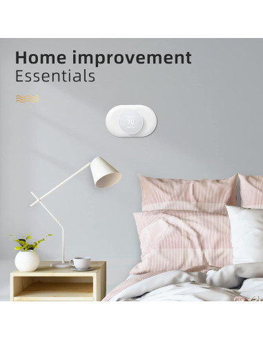 Cubierta de Pared para Termostato Nest 2020 Alerktify Nieve