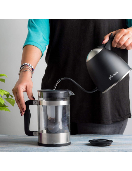 Cafetera 2 en 1 Primula PPBSS-5102 Vidrio Acero Inoxidable 1514ml