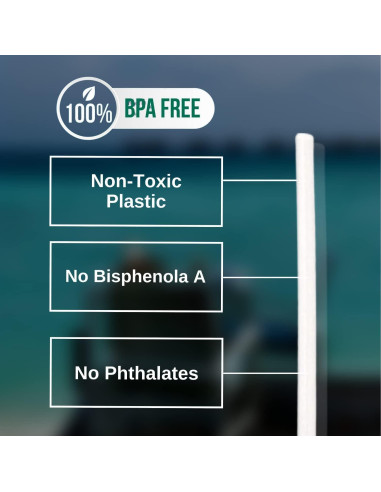 Paquete de 10 Pajitas Reemplazo Hydro Flask 24.13 cm Libre BPA