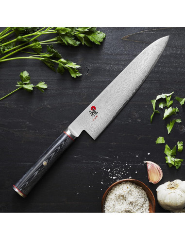Cuchillo de Chef Miyabi Kaizen 20.3 cm Acero VG10 Damasco