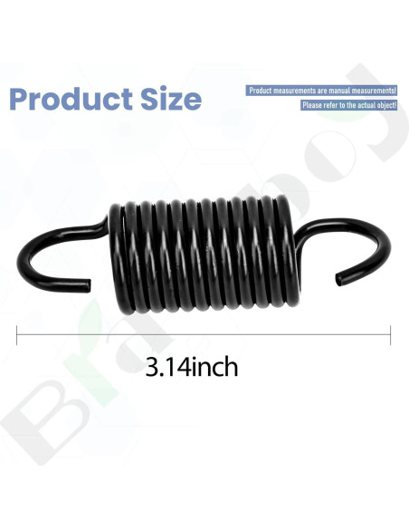 Resortes de Bisagra Braveboy para Big Green Egg - 4 Piezas