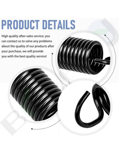 Resortes de Bisagra Braveboy para Big Green Egg - 4 Piezas