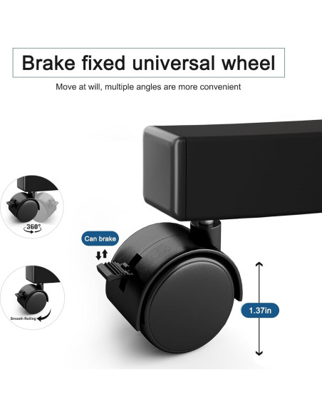 Escritorio de pie ajustable KOUPA DESK-B-01 40.6x60.9cm